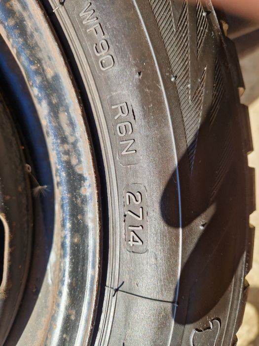Anvelope 185 60 15 cu jante vw polo