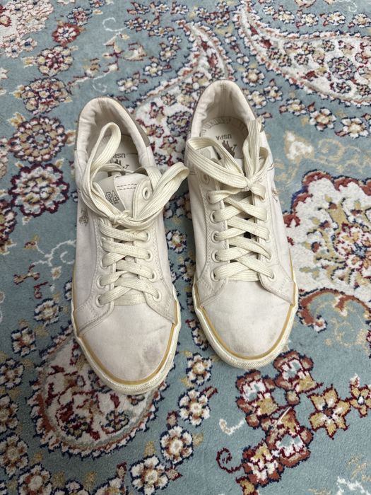 Кеды Polo бежевые