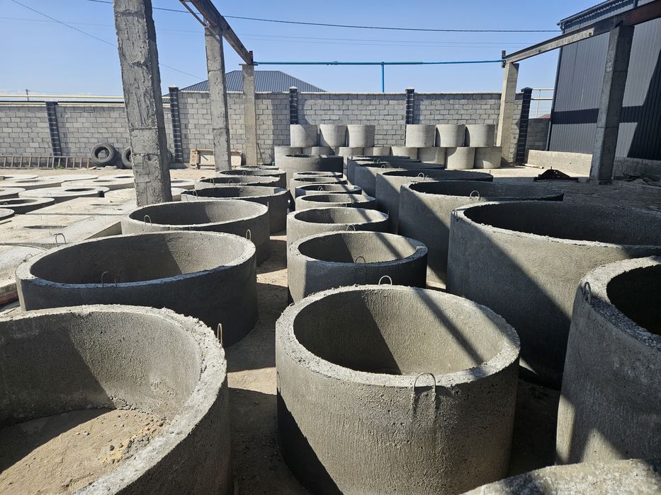 Бетонные  кольца