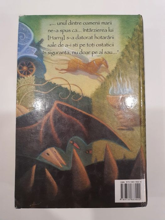 J. K. Rowling - Harry Potter si pocalul de foc (vol. 4 cartonata)
