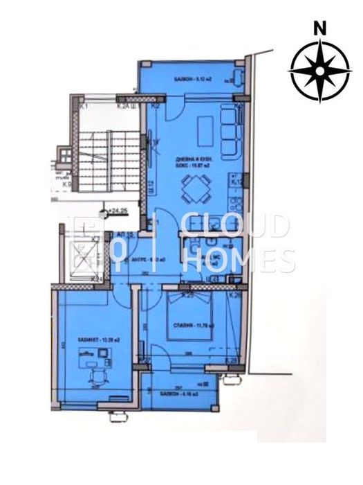 3-стаен в София-Подуяне площ 100 цена 299999