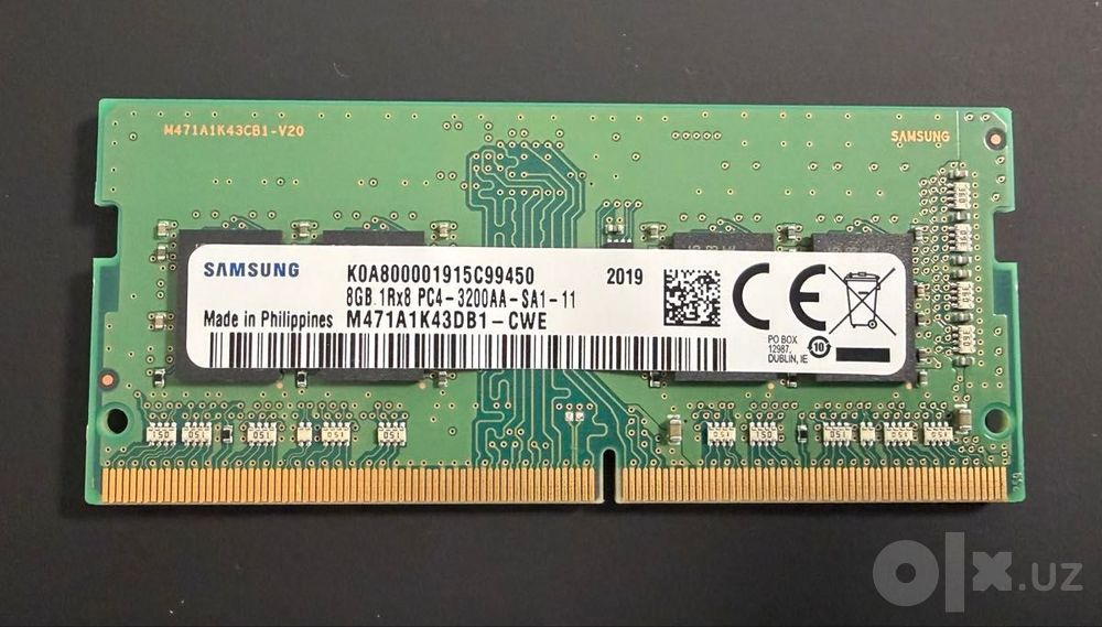 Оригинальная ОЗУ для ноутбука Sodimm DDR4 16Gb 3200MHZ SKHynix, Lexar