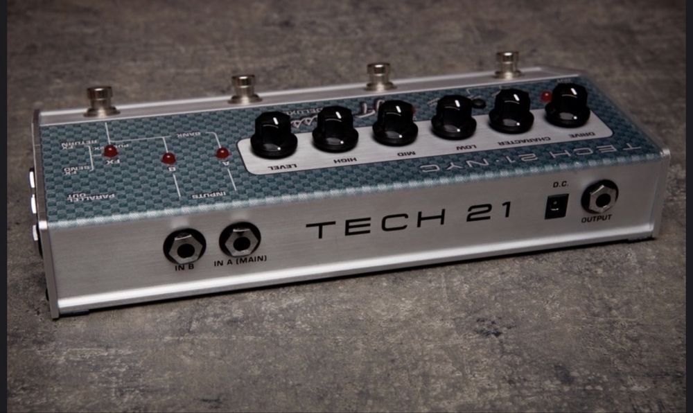 Pedala de efecte Sansamp Bass DI VT Delluxe