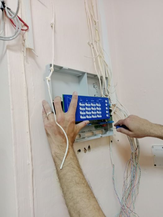 Установка видеонаблюдение