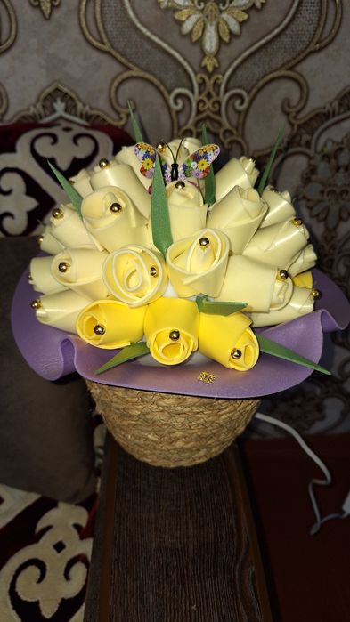 Светильник цветы