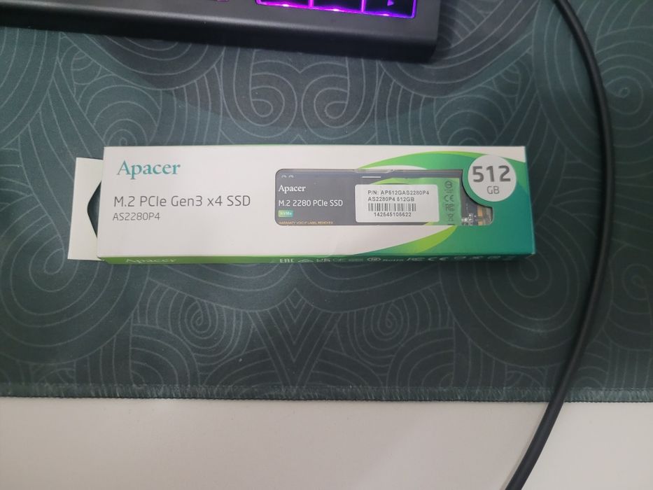 Ссд М2, Gen3 X4 NVMe