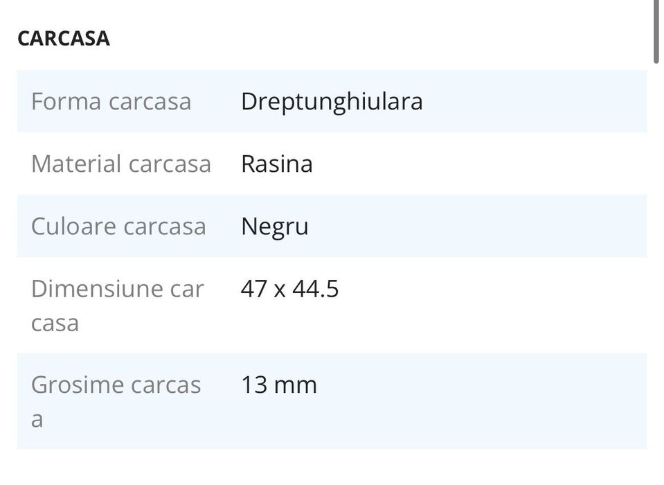 Ceas digital Casio sport rezistent la apa