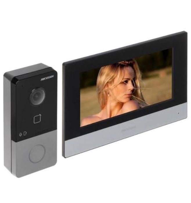 Hikvision DS-KIS603-P(B)(O-STD). Для дома.