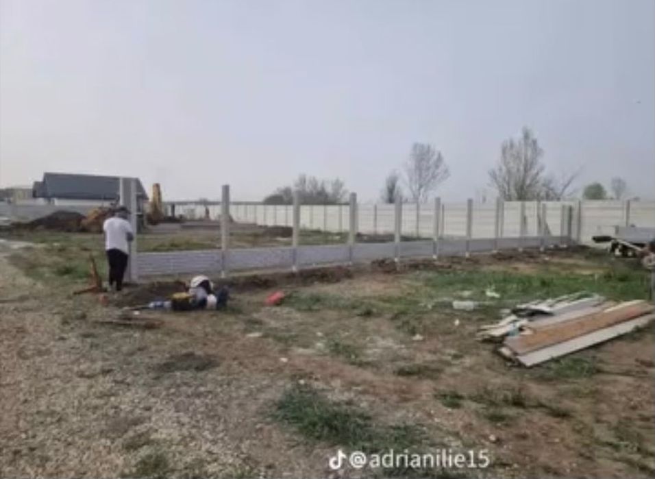 Gard beton  Beton din stație + armare | București Ilfov