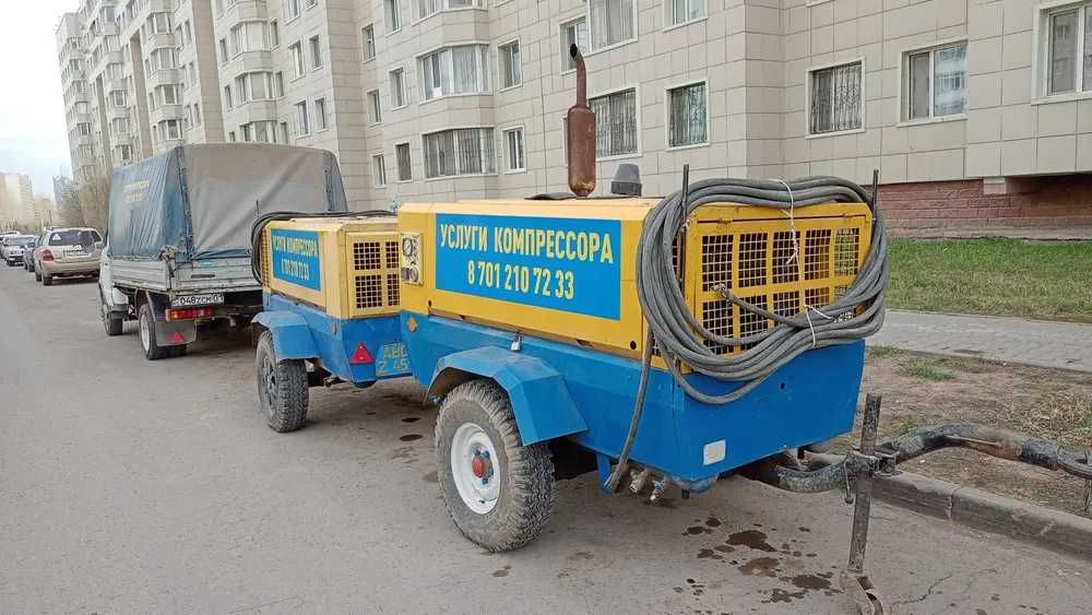Услуги компрессоров,опытные операторы