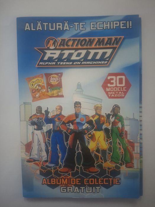 Album Atom metal tazos