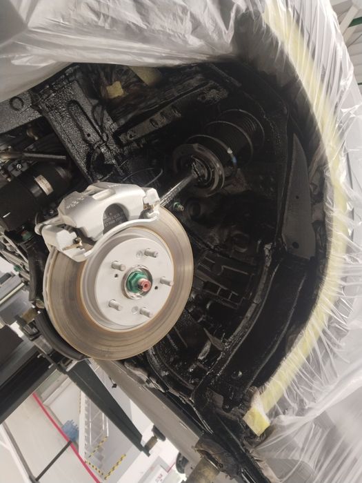 Антикоррозийная оброботка днище