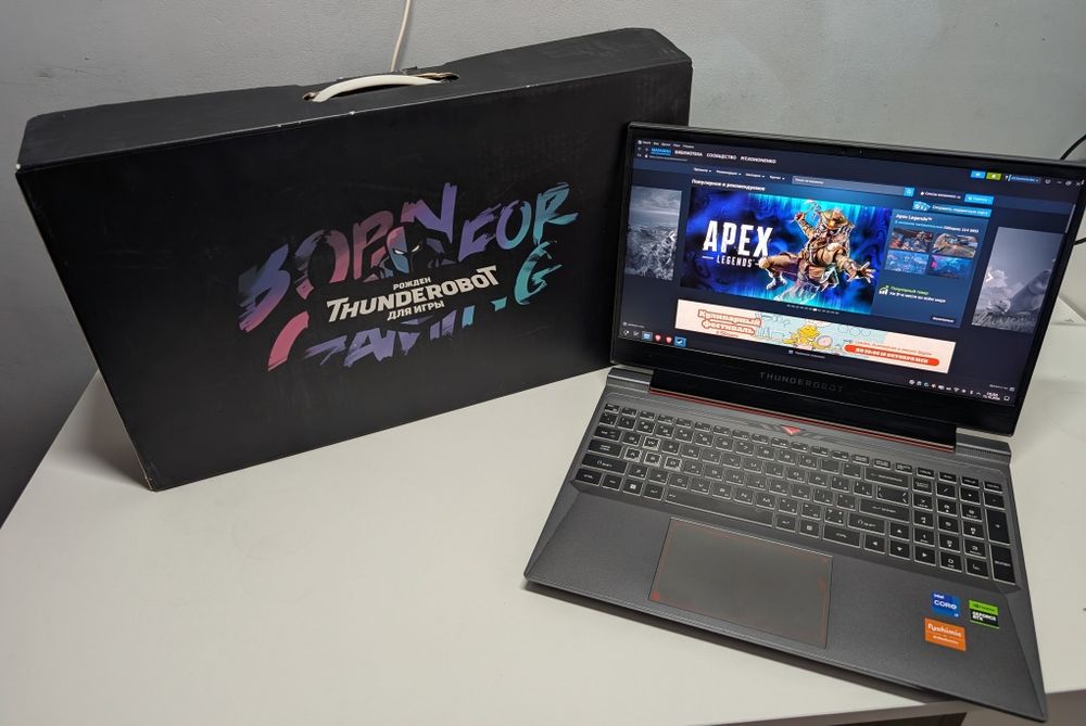 Игровой ноутбук Thunderobot Core i7-12650/RAM 32GB/RTX 4070/SSD 1TB