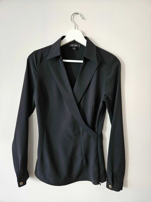 Елегантна черна риза Club Donna, размер S