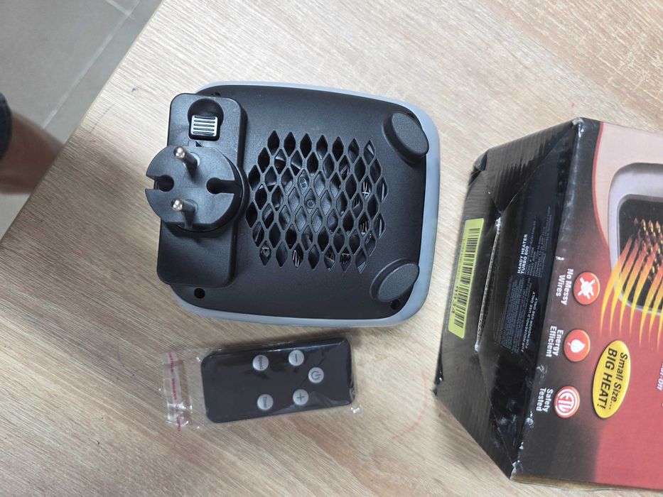 Aeroterma Luna Heater Experiențe Luna Energy-Saving Fan Calefactor de 1800 W cu termostat