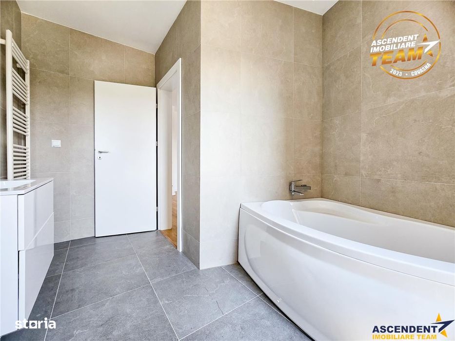 Premiera in judetul Covasna! Apartament NZEB A+, gradina proprie, 111
