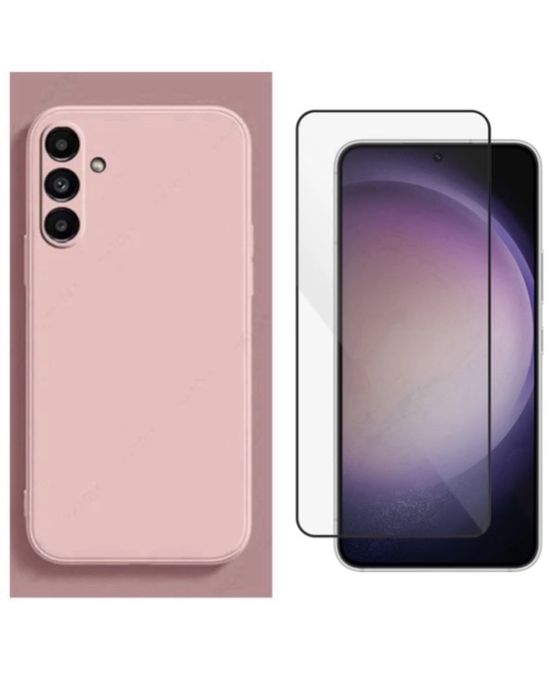 Samsung A51/A52/A53/A54/A55/A56 Husa Catifea X LEVEL+Folie Sticla 0.2M