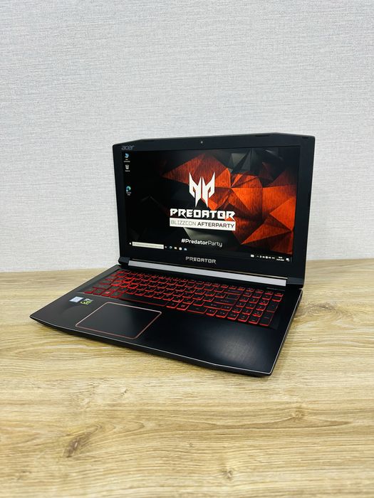 ACER Predator Core i7+GTX1060-6 ГБ Видеокарта Премиум Игровой ноутбук