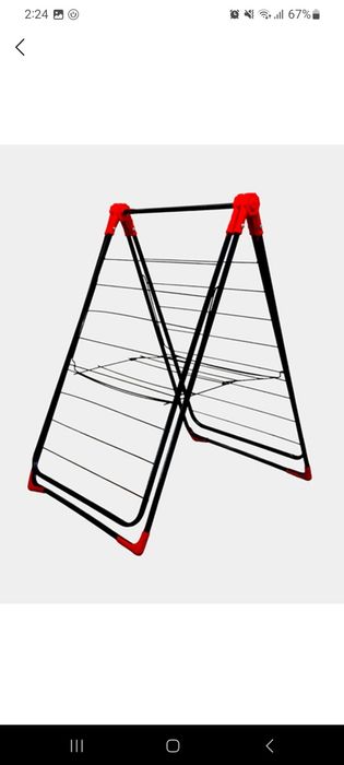 Сушилка для белья, напольная,для дома, спальни,кухни,складная,1 этожна