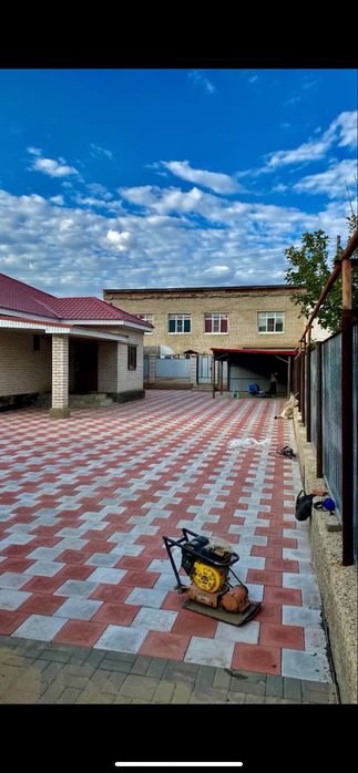 Укладка брусчатка и установка бардюр