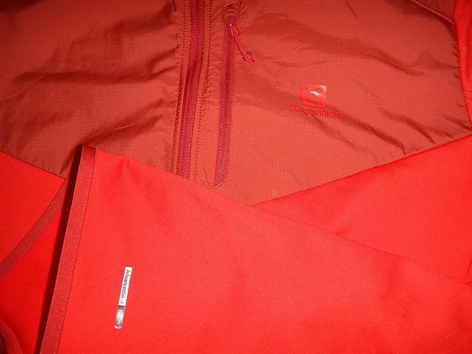 Geaca Salomon hibrid fleece/foita. Marimea XL-Men.