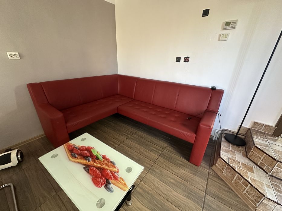 Coltar + masuta cu imprimeu fructe