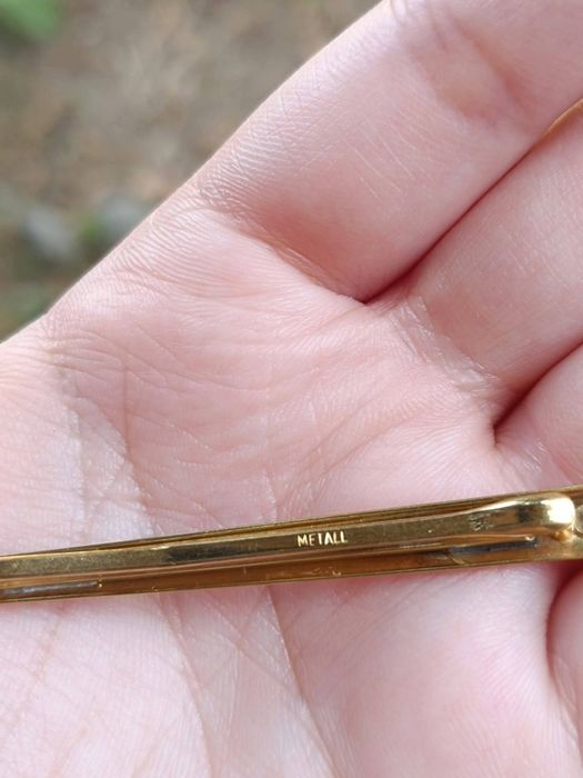 Vechi ac de cravata din aur galben de 8K, copii