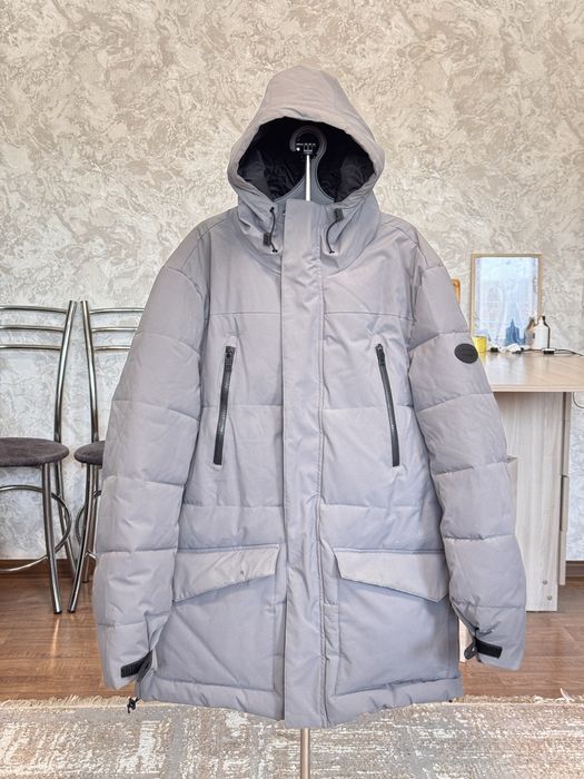 Куртка серая на зиму