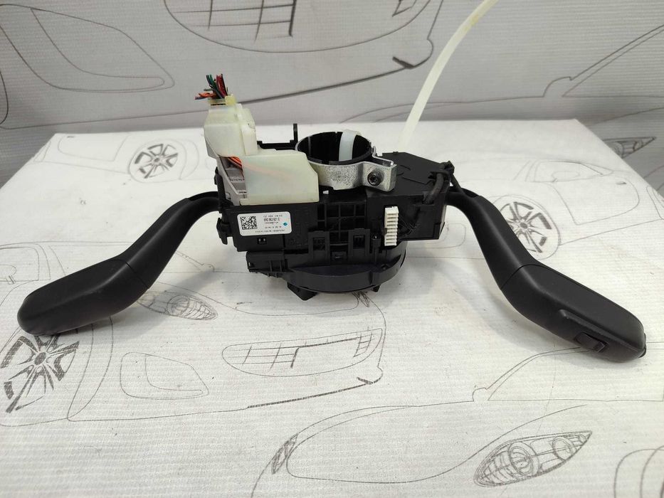 Ansamblu manete comenzi volan + spiră Skoda Fabia Mk2 (5J) 6R0953501E 2012 / [2007-2014] / (5B3)