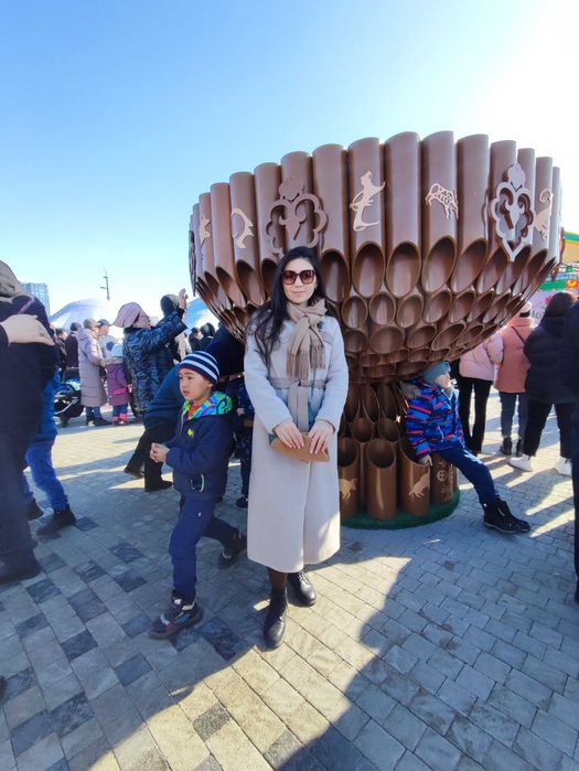 Зимняя дубленка шуба