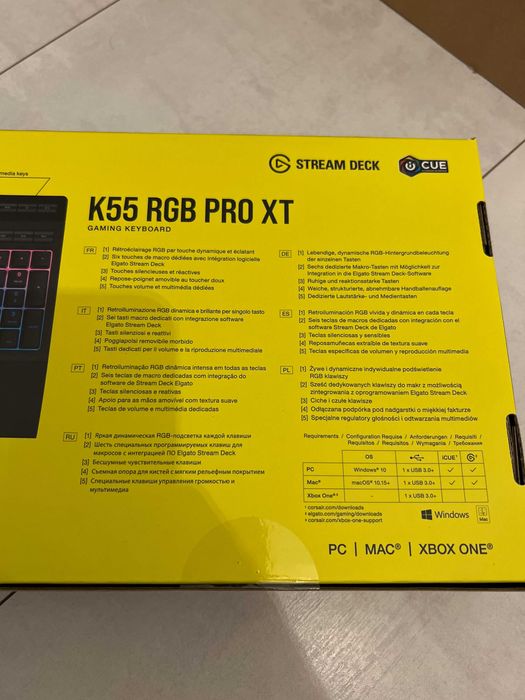 Tastatura Gaming Corsair K55 RGB Pro XT Noua Sigilata