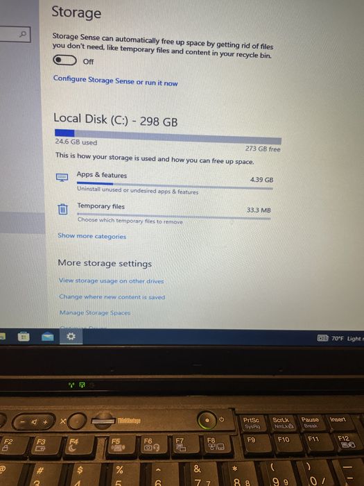 Leptop lenovo  ThinkPad T510