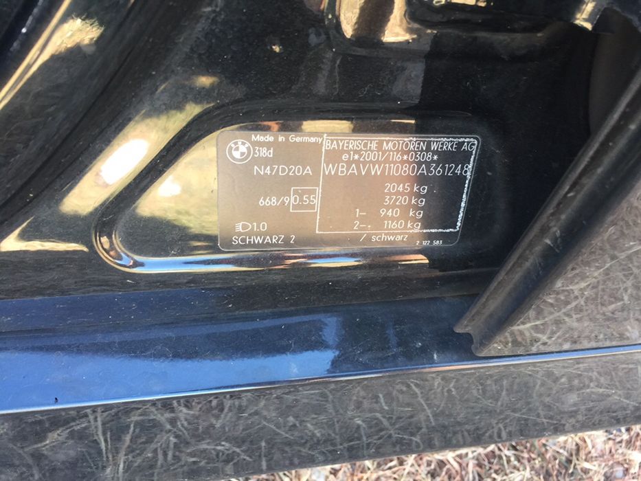 Бмв bmw e91 n47d20a 143к.с 177к.с на части