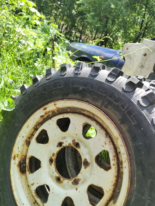 2 Anvelope agricole teren crampon offroad 205 R16