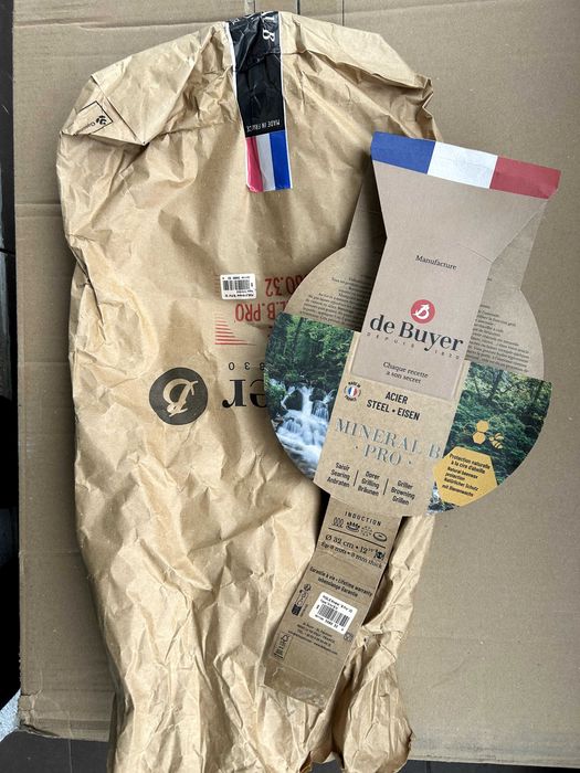 Tigaie otel carbon 32cm Mineral B PRO - de Buyer