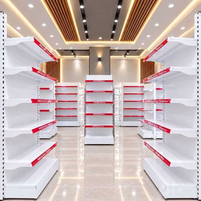 Металлический стеллажи для магазина, Supermarket tokchalari, Sirdaryo