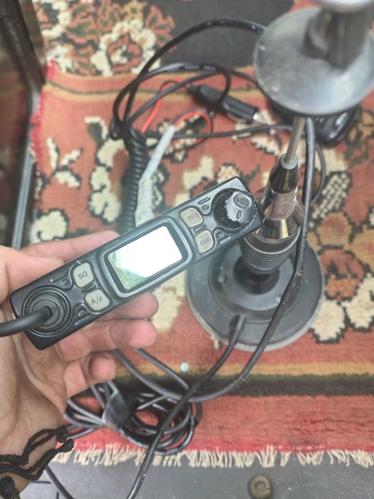 Statie auto cb modificată până la 8Amps