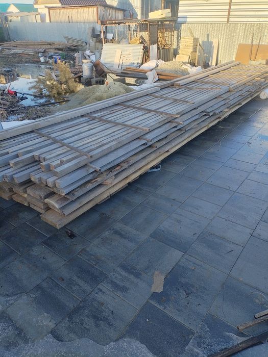 Доска обрезная  высушенная 6метров, ширина 20см толщина 4смбрус