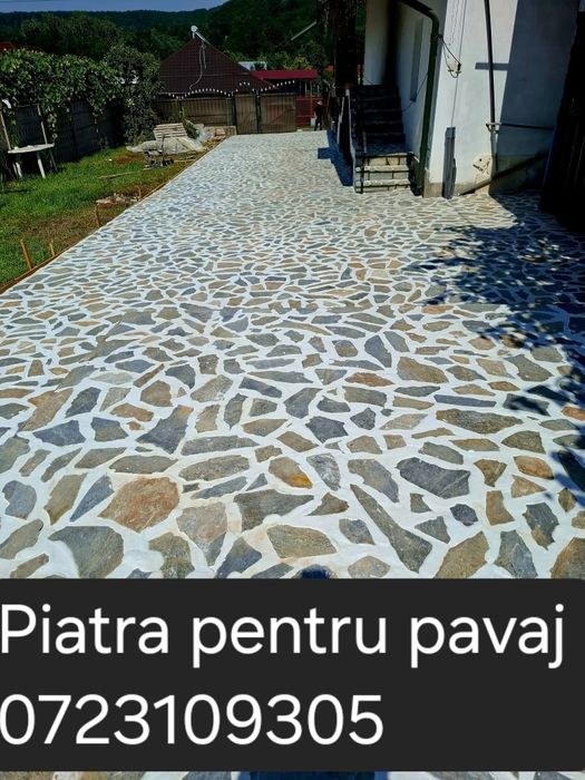 Piatra naturala pentru pavaj