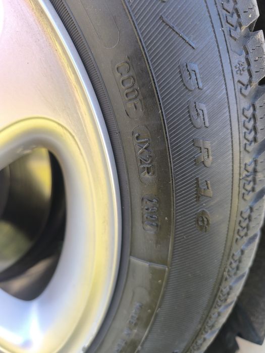 Джанти  RONAL Germani  16 цола  за Мерцедес със зимни гуми