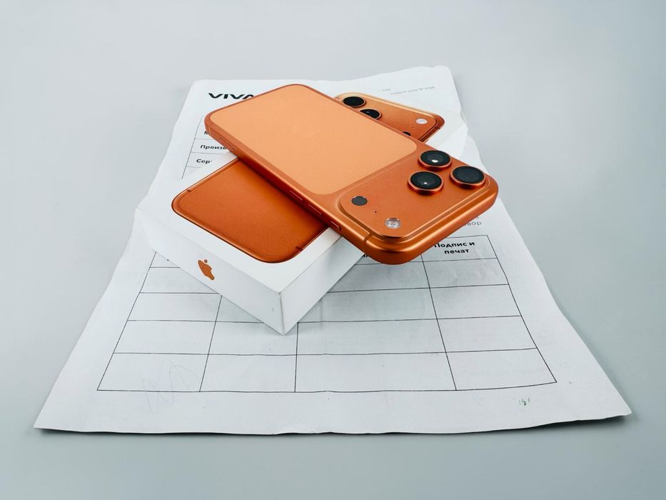 НОВ! Apple iPhone 17 Pro Max 256GB Orange 2г. Гаранция!