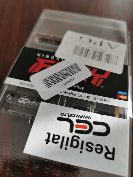 Memorie laptop Kingston Fury Impact 64GB DDR5 5600MHz (garantie Ro)