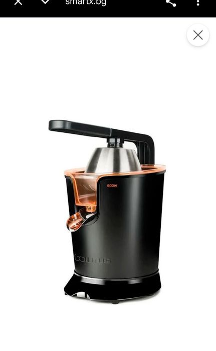 Продавам ЦИТРУСПРЕСА  Taurus Easy Press 600, мощност 600 WEASY PRESS 600 W, ЧЕРЕН, 650.00 ml