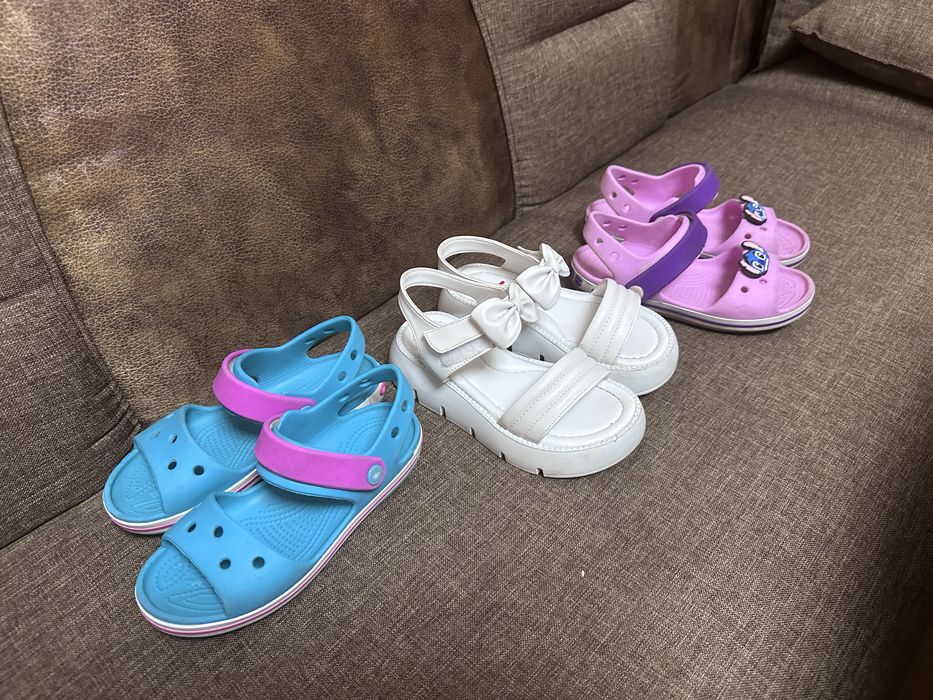 Рокля Next 5 г.  Сандали Crocs N 29