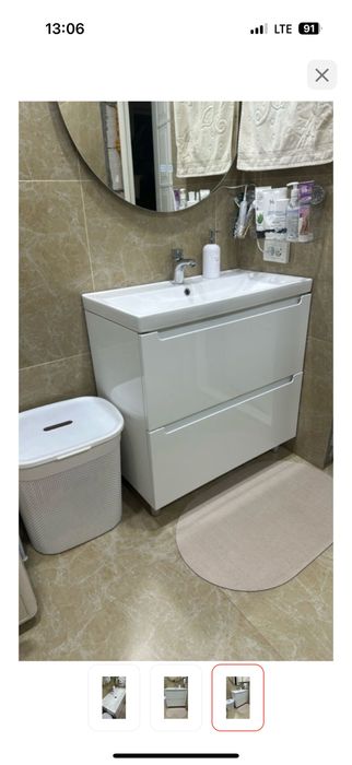 Раковина со смесителем