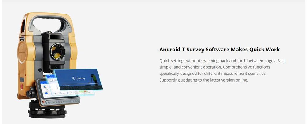 Умный Android-тахеометр HTS-720