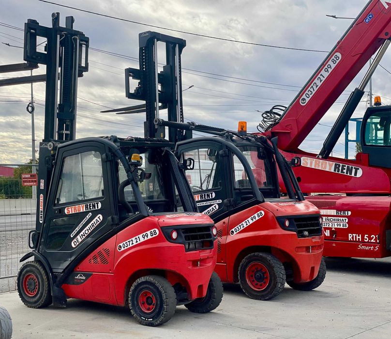 Inchirieri stivuitoare Linde – electrice, diesel și GPL