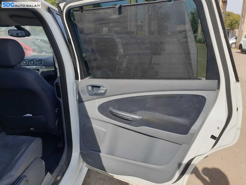 Panou Tapiterie Fata Interioara cu Perdeluta Textil Albastru de pe Usa Portiera Dreapta Spate Ford S-Max 2006 - 2014 [C2646]