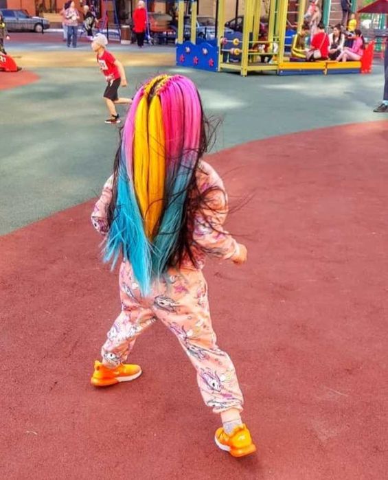 Афрокудри, афрокосички