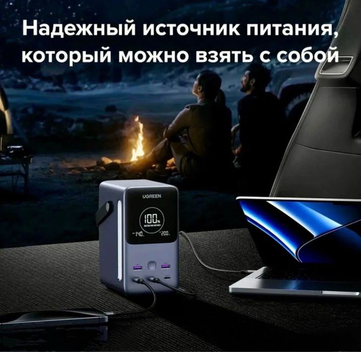 Ugreen 48000mAh 300W Fast Charging Power Bank Внешний аккумулятор
